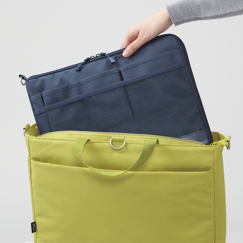 Interior view of ACTACT 13-inch laptop bag
